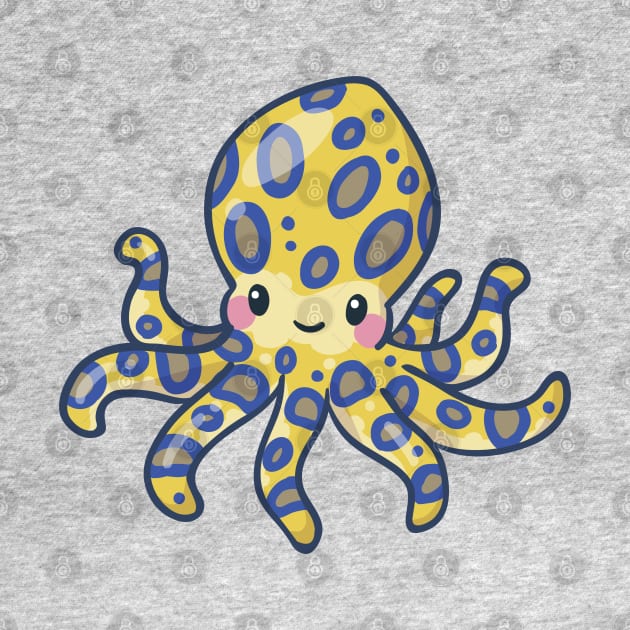 Blue-Ringed Octopus by bytesizetreasure